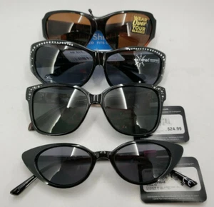 FOSTER GRANT TRUPOLAR + SOLAR SHIELD POLARISIERTE DAMEN SONNENBRILLE 4ER-PACK MAXBLOCK - Bild 1 von 5