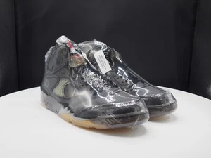 OFF-White x Nike Air Jordan V 5 Retro "Muslin" CT8480-001 Men's size 7.5 US - Picture 1 of 11