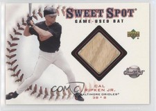 2001 Upper Deck Sweet Spot Game-Used Bats Cal Ripken Jr #B-CR HOF