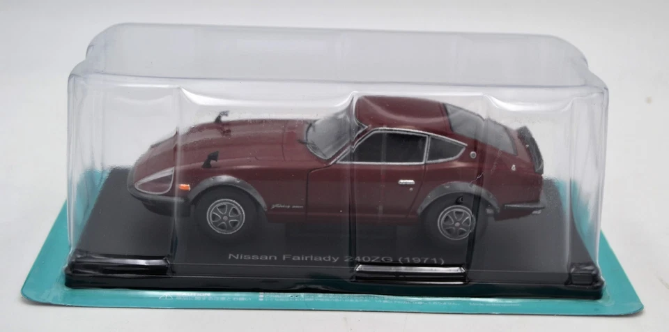 DIE CAST 1/24 " NISSAN FAIRLADY 240ZG 1971 " HACHETTE - Immagine 1 di 1