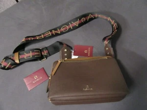 Aigner Tasche Pisa S braun Leder neu crossbody Umhängetasche - Bild 1 von 9