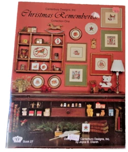 Canterbury Designs Christmas Remembered Collection One Book 27 1984 Cross Stitch - Picture 1 of 4