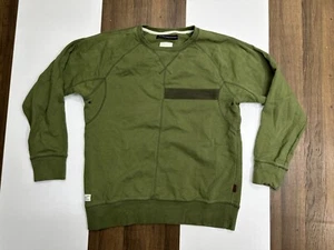 Marshall Artist Mens L Green Hand Made 100% Cotton Modern Tailoring Sweatshirt - Picture 1 of 10