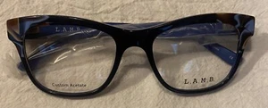 Occhiali da vista Gwen Stefani donna L.A.M.B LA035 blu navy montatura ottica 53-19-140 - Foto 1 di 9