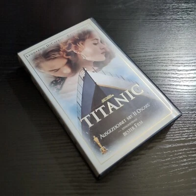 VHS - Titanic - DiCaprio/Winslet - James Cameron - Drama - 1997 - Bild 1 von 4