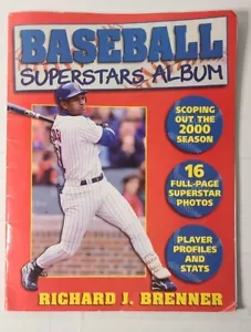 BASEBALL SUPERSTARS ALBUM Richard Brenner 2000 - SOSA MCGWIRE GRIFFEY JETER - Imagen 1 de 4