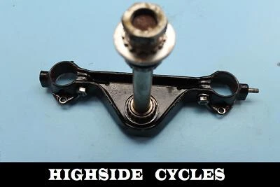 1313 97 Harley-Davidson Road King negro abrazadera de árbol triple inferior potencia de dirección Foto 1 de 4