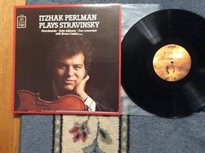 ITZHAK PERLMAN Violin STRAVINSKY 1976 Angel RL-32014 EXCELENT CONDITION  - Picture 1 of 2