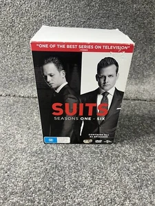 Suits Seasons 1-6 DVD Box Set PAL 92 Episodes 24 Disc Set 2017 - Picture 1 of 10