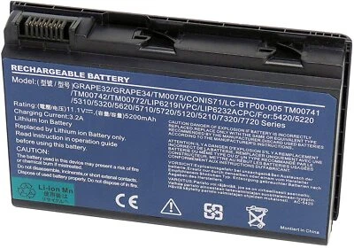 UVA32 per Acer Extensa 5100 5210 5220 5230 5230E 5320 5420 5610 5620 5620G  - Immagine 1 di 4