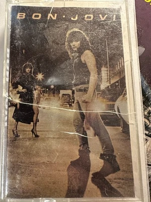Bon Jovi  by Bon Jovi (Cassette, 1984 polygram records) original cassette tape - Imagem 1 de 4