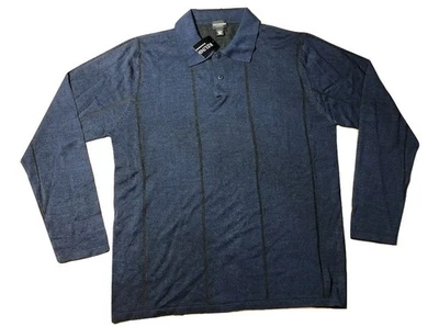 Reunion Mensware 100% Silk Size Large Long Sleeve Shirt NEW w/tags (BIN R-47) - Image 1 of 4