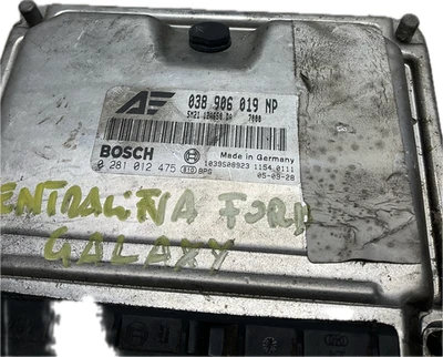 Centralina motore FORD GALAXY VOLKSWAGEN SHARAN codice 038906019NP 0281012475 - Immagine 1 di 4