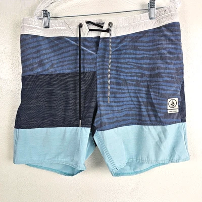 Volcom Slingers Men’s Board Shorts Trunks Multi Color Flowers Size XL Pockets - Image 1 of 4