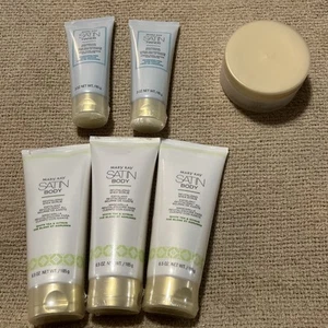 Mixed LOT 6 Mary Kay Satin Hands Body NOURISHING SHEA HAND & BODY CREAM  SEALED - Picture 1 of 9