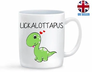 Lickalottapus Mug Gift For Lesbian LGBT Present Funny Gay Mugs Secret Santa Rude - Picture 1 of 1