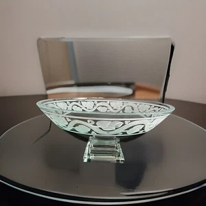 Stephen Schlanser Signed Art Glass Centerpiece Bowl - Picture 1 of 5
