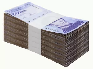 Venezuela 500 Mil Bolivar Soberano X 500 PCS Bundle 2020 CIRCULATED!!! - Picture 1 of 2