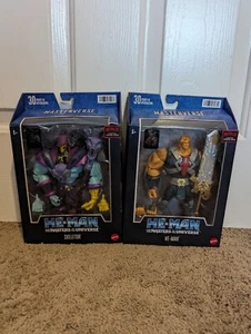 Masters of the Universe Masterverse Collection He-Man & Skeletor Figures Mattel - Picture 1 of 13