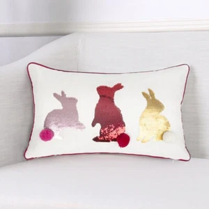 30x50 cm Rabbits Cushion Insert Easter Cover Throw Pillow Sofa Decoration - Picture 1 of 3