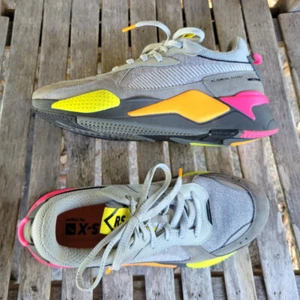 PUMA Mens Rs-X Highlighter Lace Up Sneakers Shoes 10 - Picture 1 of 4