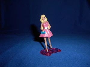 BARBIE ROSA KLEID 2,5" Mini Kunststoff Figur KINDER ÜBERRASCHUNG Figur MATTEL 2012 - Bild 1 von 5