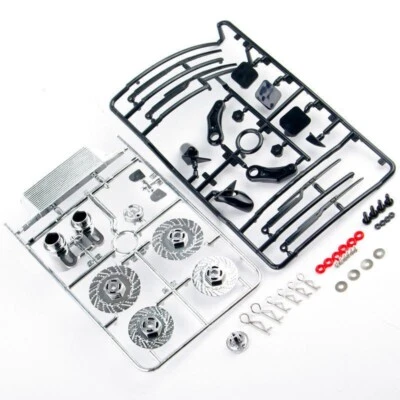 1/10 Rc Car Disc brakes Intercooler Mirrors Exhaust For Kyosho Pureten fazer - Image 1 of 4