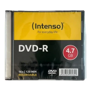 Intenso DVD - R 4,7 GB 120 Min. DVD-R Rohling 1 Stück Neu & OVP - Bild 1 von 1
