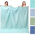 4 Pack Giant Huge Cotton Turkish Beach Towel 82x61 in Extra Large Absorbent T...