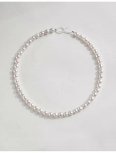 diy 8-9 mm Natural White Freshwater Pearl Baroque pearl Loose Beads 14" - Picture 1 of 5