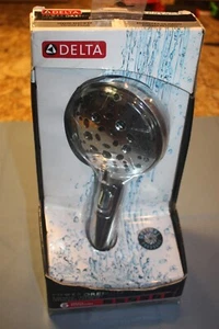 DELTA "POWER DRENCH" H20 KINETIC TECHNOLOGY HAND SHOWER, W/6 DIFF. SPRAYS - NEW - Picture 1 of 4