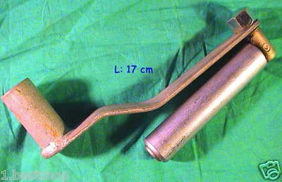  BW FELD OP TISCH MAQUET HANDKURBEL Kurbel Crank Field OP Table Army Bundeswehr - Bild 1 von 4