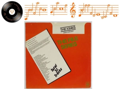 The Kinks The File Series Translucent Vinyl LP Inner Sleeve A1 B1 C1 D1 EX Rare Foto 1 de 4