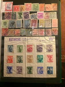 Timbres de collection Autriche 1883 à 1958 - Picture 1 of 1