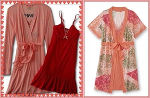 Women's Shortie Nightgown & Robe w/belt. - Your choice. NWT S, M,or L - Picture 1 of 10