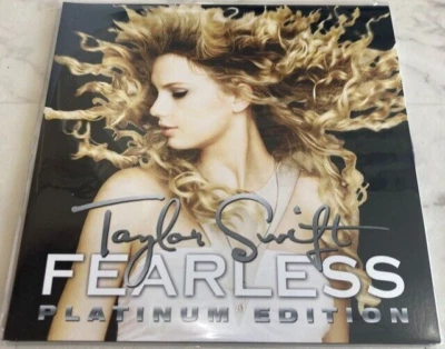taylor swift FEARLESS PLATNIUM EDITON LP record - Photo 1/3