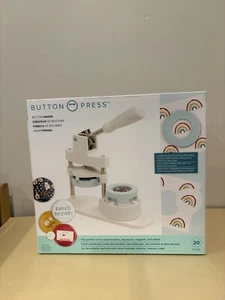 NIB SEALED We R Memory Keepers Button Press Kit-WR660524 - Picture 1 of 4