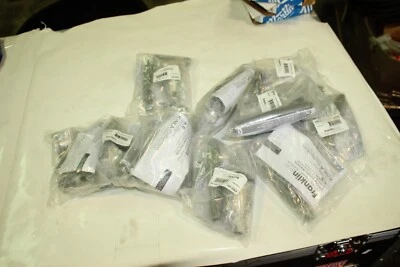 Lote de 10 soportes de papel higiénico Franklin latón níquel cepillado Kinla KIN50-SN1 Foto 1 de 2