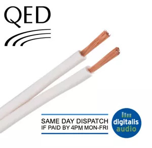 20m of QED 79 Strand White Oxygen Free Copper (OFC) HiFi Speaker Cable - Picture 1 of 3