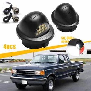 2PCS For Ford F150 F250 F350 LED License Plate Light W/ Wiring harness Sockets J - Picture 1 of 12
