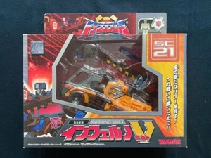 Takara 2004 Transformers Superlink Cybertro SC-21 Inferno Volt Figure Japan New - Picture 1 of 4