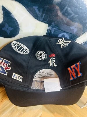 Sombrero Kith X Patchwork Exclusivo Correa de Cuero OSFA Knicks Nueva York Negro Agotado Foto 1 de 4
