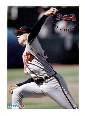 1994 Fleer #350 Steve Avery - Image 1 of 2