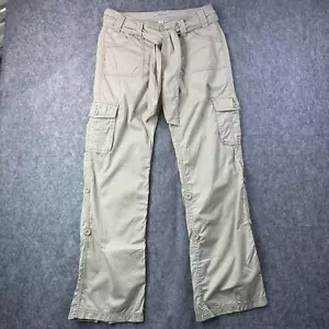 Pantalones cargo Express para mujer 2 Y2K ligeros tiro bajo retro tostado - Imagen 1 de 6