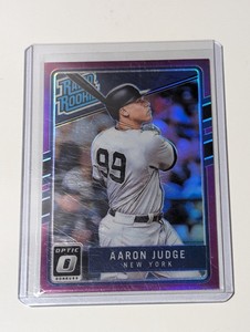 2017 Donruss Optic Rated Rookie Pink Refractor Aaron Judge RC #38 Yankees