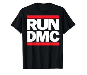 RUN DMC Print Short Sleeve New Round Neck Soft T Shirt 100% Cotton YM Youth M - Picture 1 of 1