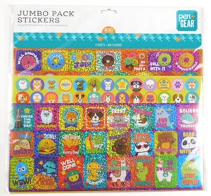 Paquete de pegatinas Pen + Gear Jumbo 800 pegatinas en 9 hojas bolígrafo y equipo 2019 - Imagen 1 de 2