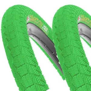 2x Kenda Krackpot K-907 Draht 20x1.95 50-406 grün 527213 Fahrrad Reifen - Bild 1 von 1