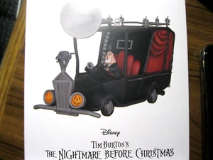 2023 Hallmark SOUND THE ALARMS TIM BURTON'S NIGHTMARE B4 CHRISTMAS MAGIC CAR Las - Picture 1 of 1