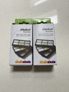 Lot of 3 /iRobot Roomba 800 and 900 Series Hepa-Style Filter 3 Filters Per Pack - Picture 1 of 5